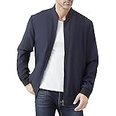 MRTOGENT Men's Lightweight Bomber Jacket | Relaxed Fit Windbreaker for Spring & Fall, Casual Wear, Workouts, Dad/Family Gifts