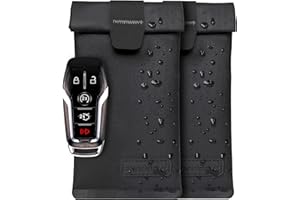 FARADAY DEFENSE Faraday Key Fob Jacket® - RFID Shield | Anti-Theft Protection | Water Resist | Magnetic Close