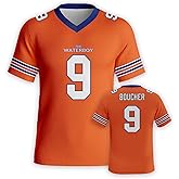 Bobby Boucher #9 Men Football Jersey The Waterboy Adam Sandler 50th Anniversary Movie Mud Dogs Replica Shirts Gift for Fans