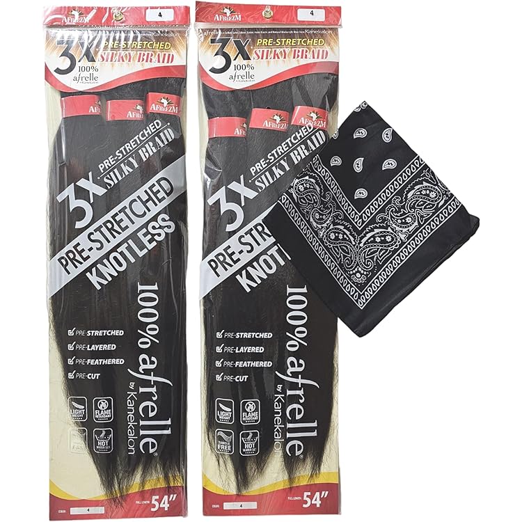 Amazon.com: Afreezm Pre-Stretched Silky Braiding Hair 3X with