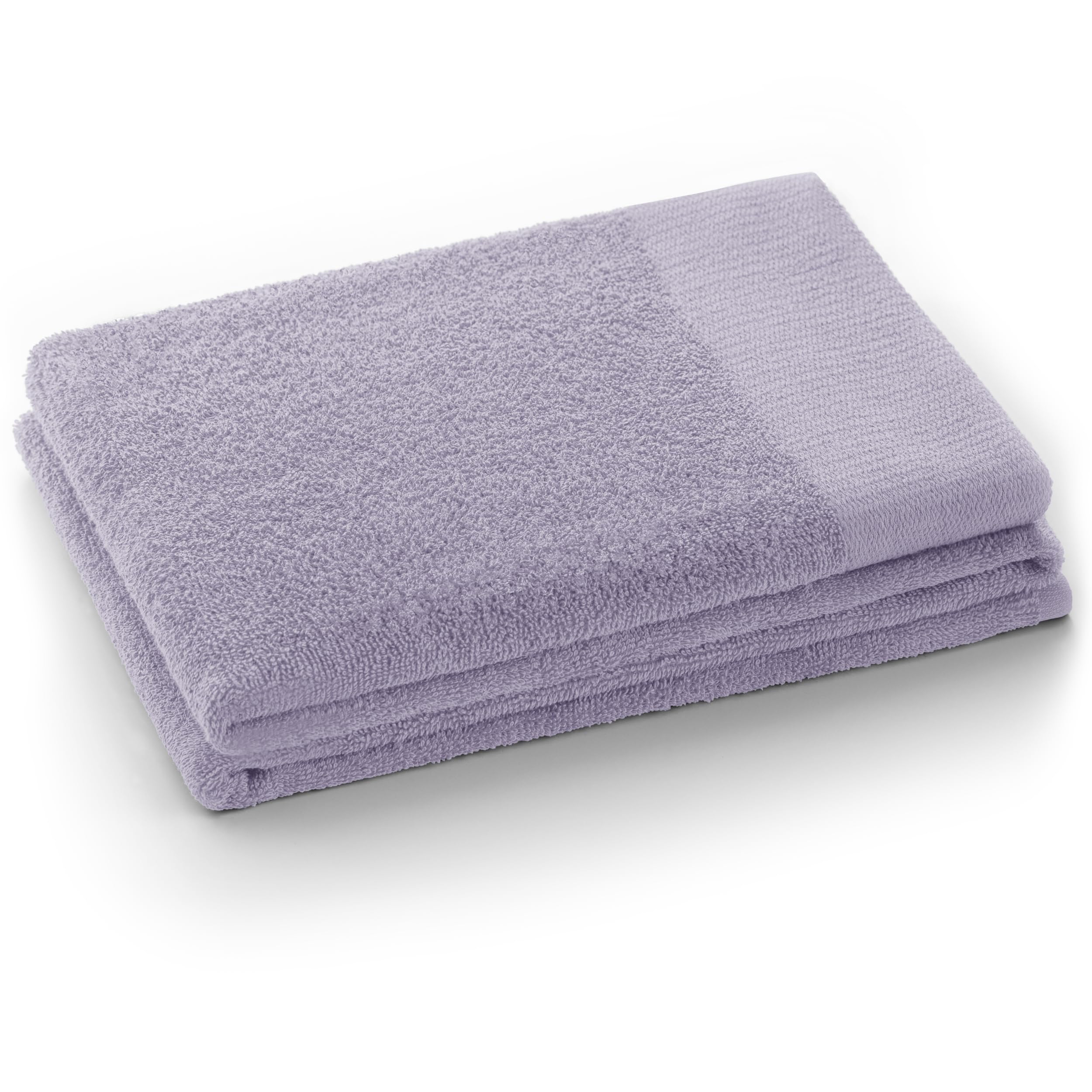 AmeliaHome 70x140 cm Bath Towel 100% Cotton Absorbent Lilac Violet Purple Amari