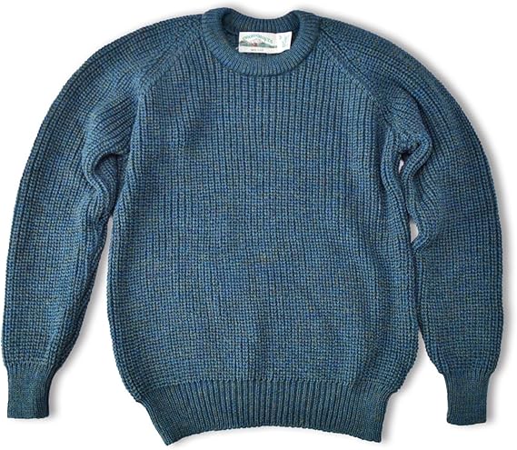 Amazon Aran Crafts アランクラフト アランクラフト フィッシャーマンズ リブクルーネック セーター ニットmade In Ireland 英国製 モス Moss Fishermans Rib Crew M セーター 通販