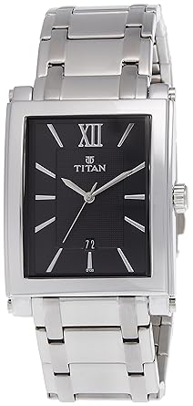 Tycoon Analog Black Dial Mens Watch -NK9327SM02