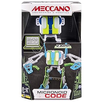 meccano robot zapp