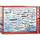 Eurographics History Canadian Aviation 1000-Piece Puzzle