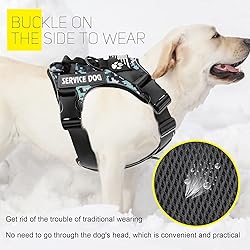 Demigreat Service Dog Harness, Reflective Dog Vest