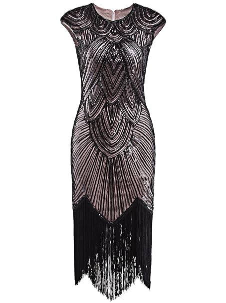 art deco prom dress