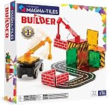 Magna-Tiles Builder 32 Piece Set Magnetic Building Tiles Educational Toys 3+ view 1