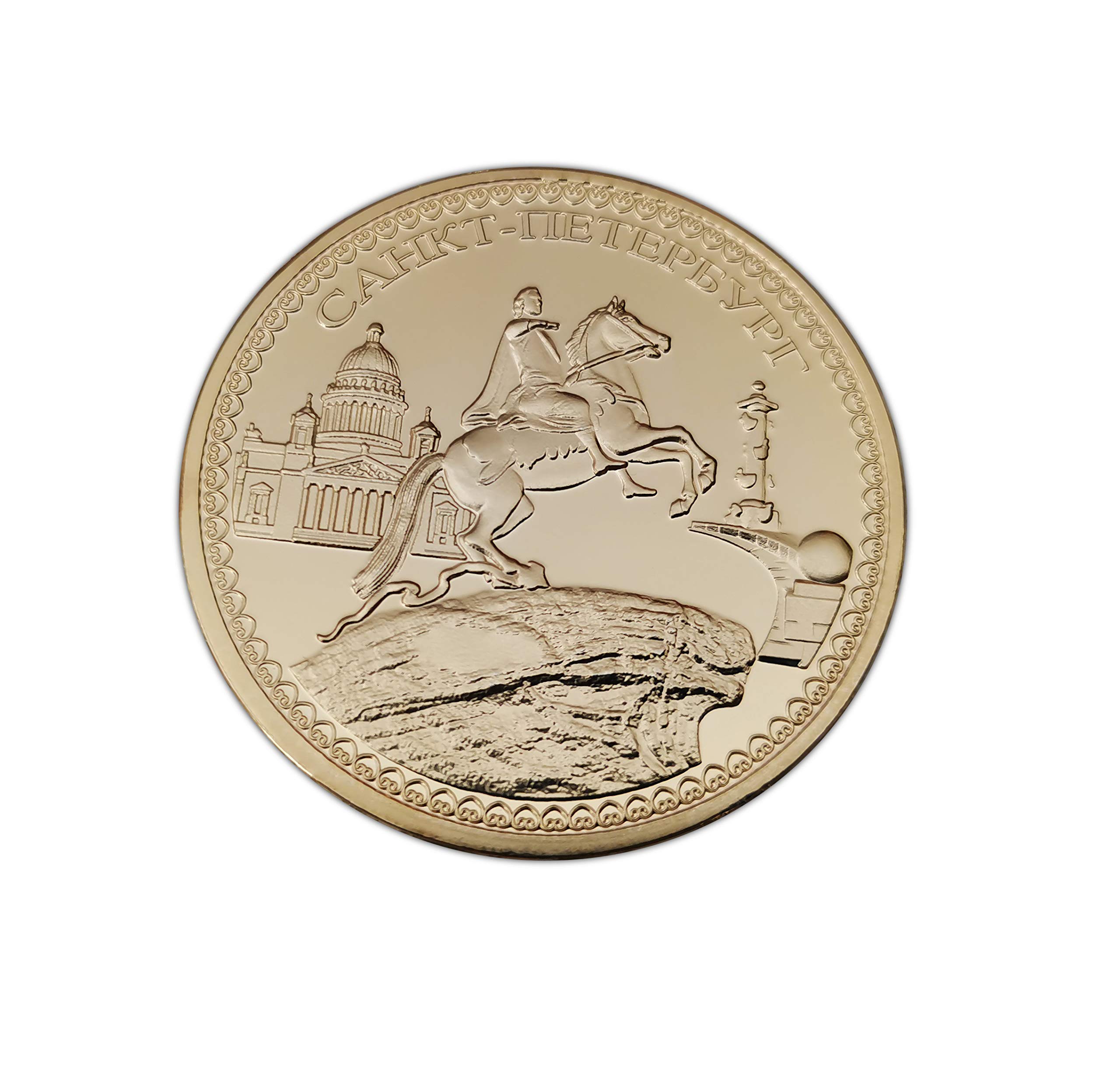 Eillwin Russian Peter The Great Collectable & Commemorative Noble Coin
