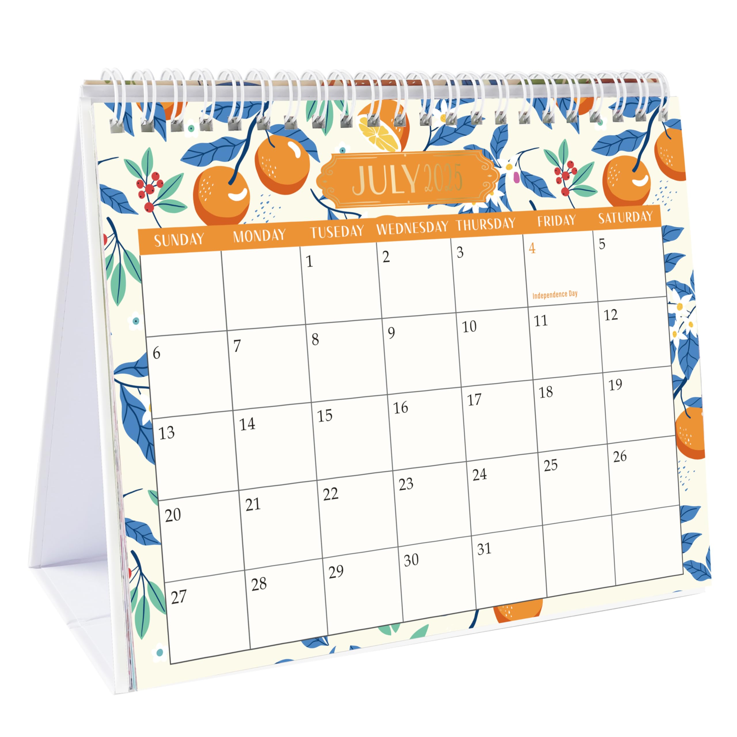 Photo 1 of **2 pack **GuassLee Desk Calendar 2025-12 Months Flip Desktop Calendar Small from July 2025 until June 2026 With To-Do List and Notes for Home School & Office and Keeping Track of Important Dates(7.5"x6")