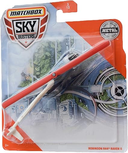 robinson r44 matchbox toy