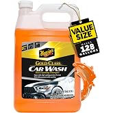 Meguiar's Gold Class Car Wash, 1 Gallon | Ultra-Rich Foam Car Wash Soap and Conditioner for Vehicle Cleaning, Paint Cleaner , Clean and Condition in One Easy Step