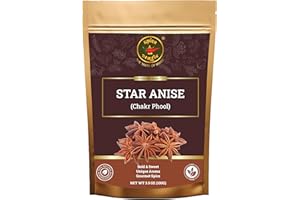 SPICE MAGIC THE TASTE OF MAGIC Spice Magic Star Anise Whole Pods – 3.5 oz | All-Natural, Non-GMO Chinese Star Anise | Anis Estrella • Badian Khatai • Illicium Verum | Bold Aroma & Natural Sweetness for Cooking, Baking & Tea