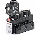 Ingersoll Rand A212SS-120-A 4-Way 2-Position Solenoid Valve, 120V 1/4" NPT