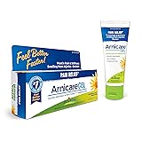 Boiron Arnicare Gel for Relief of Joint Pain, Muscle Pain, Muscle Soreness, and Swelling from Bruises or Injury - Non-greasy and Fragrance-Free - 2.6 oz (Horizontal)