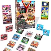 Monster Jam Memory Game Set - Educational Toy Bundle with Truck Card Matching Game Plus Stickers, More | Monster Jam Learning Toy for Boys, Kids