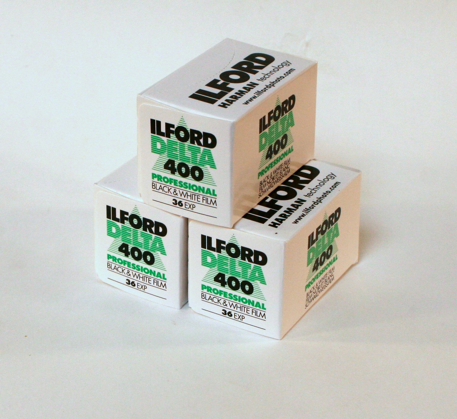 Ilford Delta 400 35mm Black and White Film 36 exposures - pack of 3