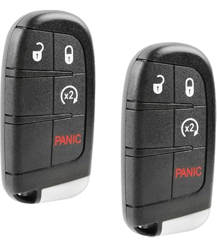 Replacement 3 Button Key Fob For Dodge Durango 2014-2024 & Journey 2011-2020 - 433 Mhz
