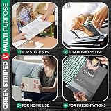 G4GADGET Heavy Duty A4 Punched Pockets 90 micron Green Spine Pack 100 view 8