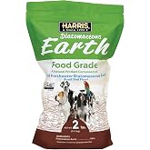 Harris Food Grade Diatomaceous Earth for Pets, for Cats, Dogs, Horses and Pets, Certified for Organic Use, 2 LB Bag