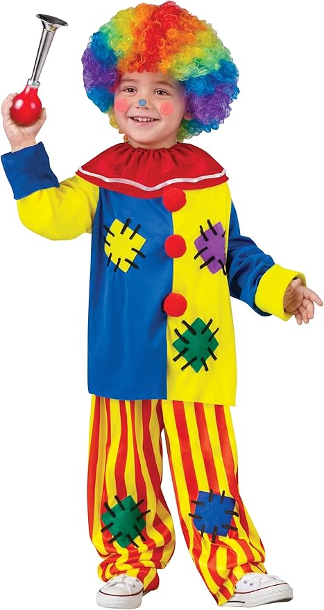 baby boy clown costume