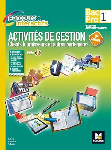 Download Parcours Interactifs - Activités de gestion clients fournisseurs - 1re BAC PRO GA PDF