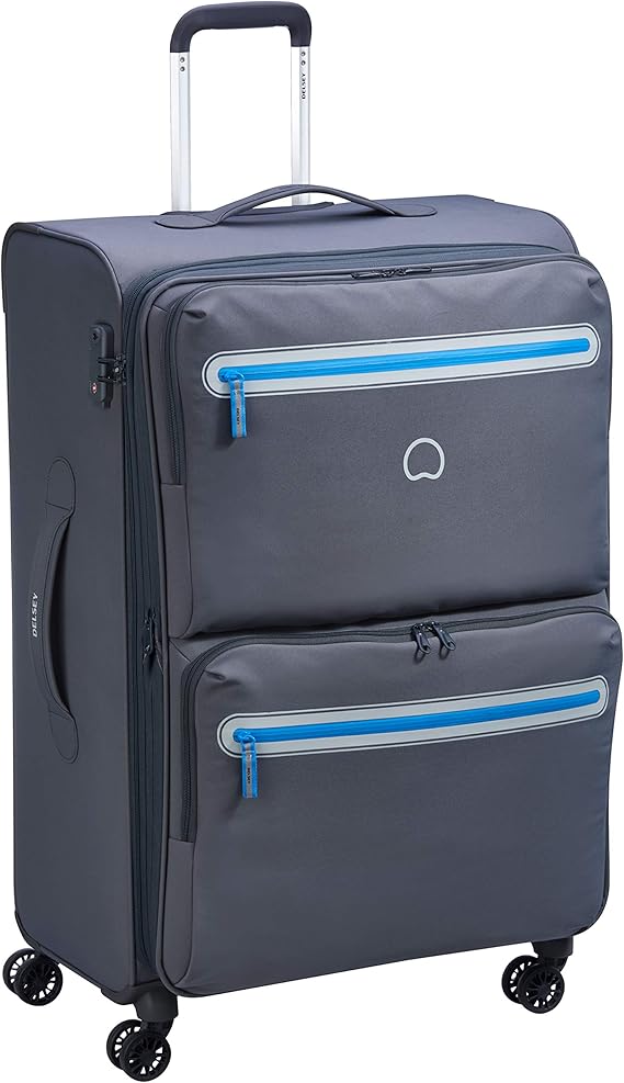 DELSEY PARIS Hand Luggage, Grey Suitcases
