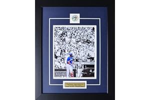 Vladimir Guerrero Jr. Toronto Blue Jays 2025 ALDS Grand Slam Bat Flip Baseball Memorabilia 8x10 Frame (Crowd Spotlight)