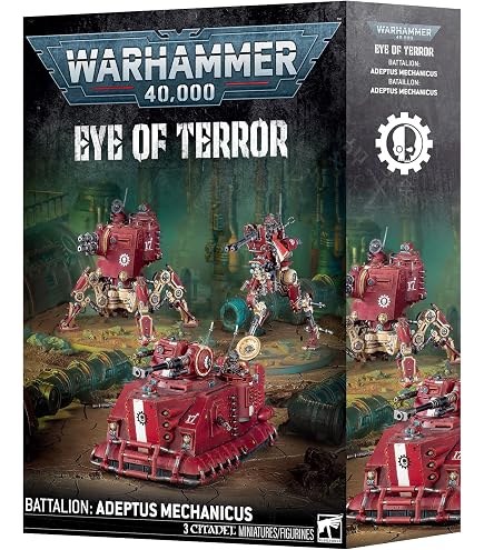 Warhammer 40.000 Adeptus Mechanicus Ironstrider – Bausatz 80 Teile, 28 Mm