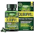 Orry's Vital Chlorophyll Capsules 600 mg - Natural Internal Deodorant to Detox Body Odor, Armpits & Private Parts - Body-Deodorizing Supplement: Supports Immunity and Digestion - 60 Chlorophyll Pills