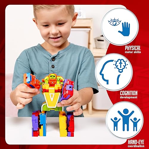 JOYIN Alphabet Robots Toys for Kids, ABC Learning Toys, Alphabots