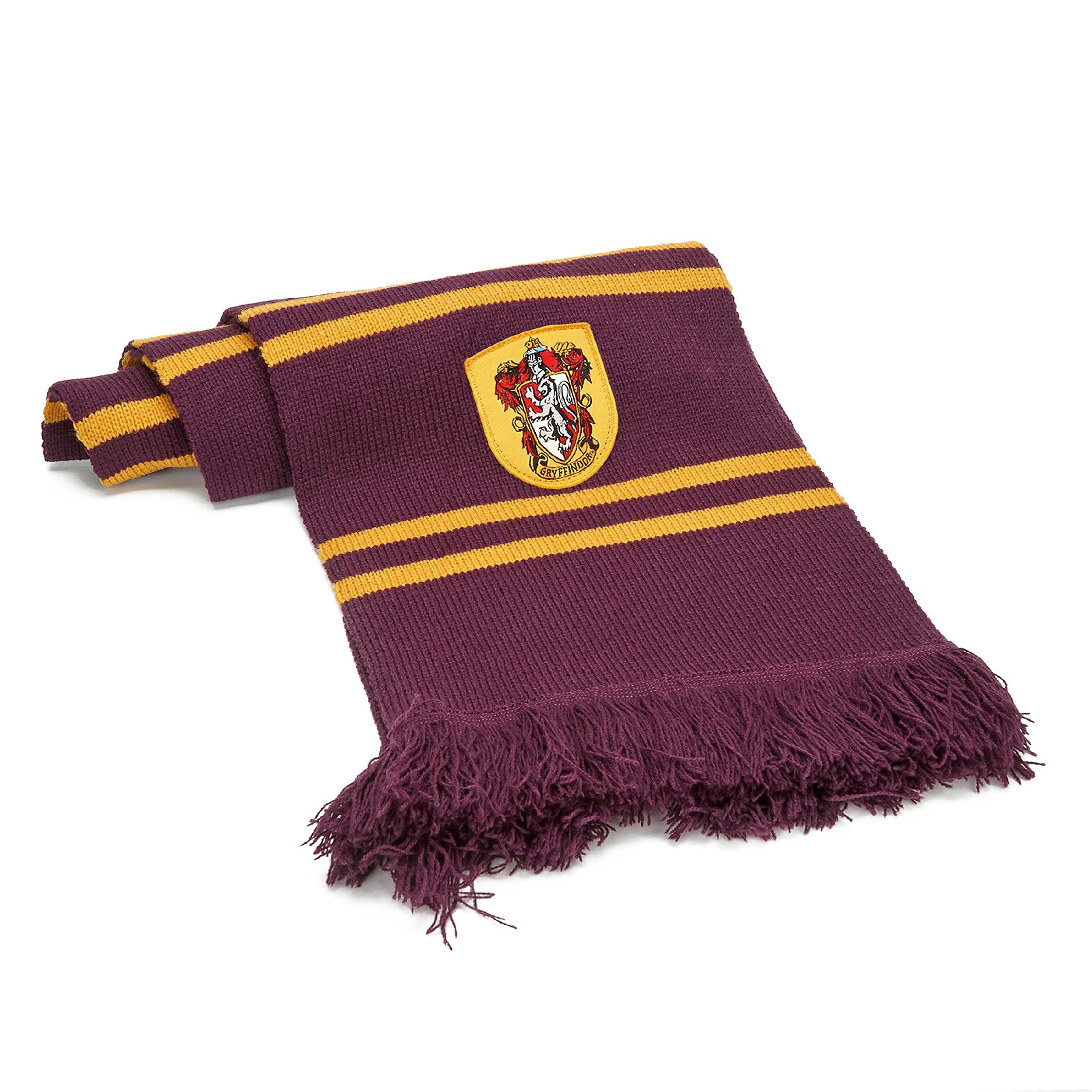 Cinereplicas - Harry Potter - Scarf - Ultra Soft - Officially licensed - Gryffindor - 190 cm – Bright red & Yellow