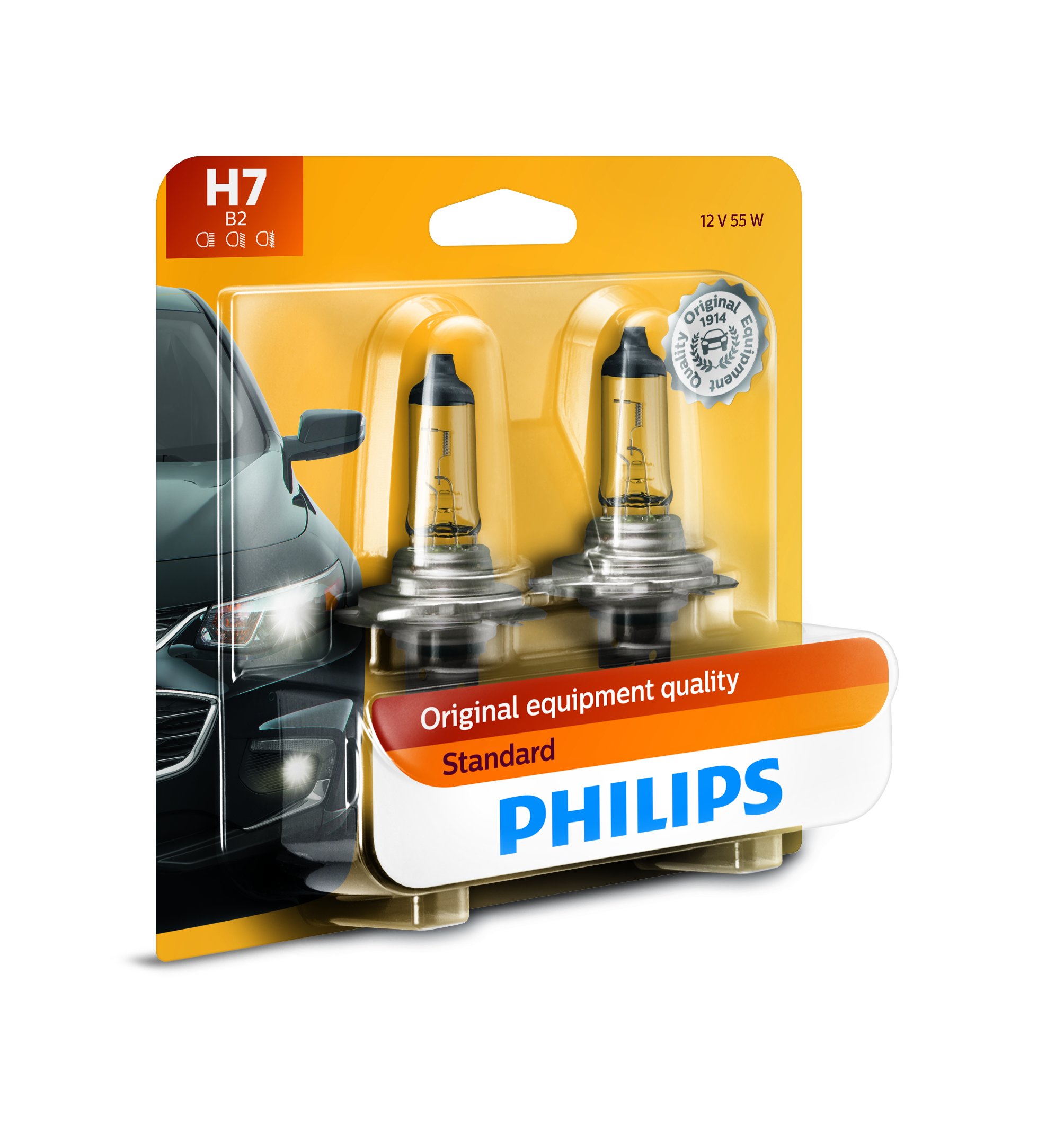 Philips Automotive Lighting H7 Standard Halogen Replacement Headlight