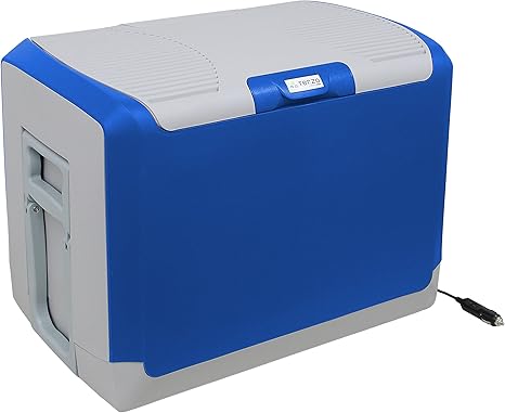 Amazon Co Jp Terzo テルッツォ By Piaa 車載保冷庫 40l エクセルクール ラージ ブルー グレー キャスター付 ペルチェ式 2年保証 Ea Cb4 車 バイク