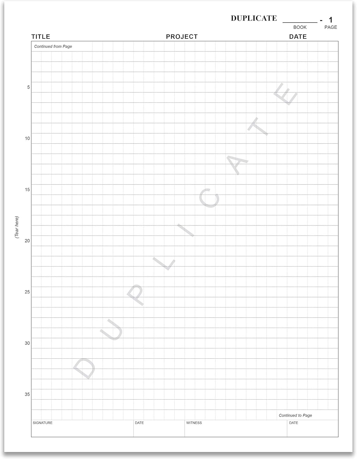 BookFactory Carbonless Chemistry Lab Notebook - 50 Sets of Pages (8.5" X 11") (Duplicator) - Scientific Grid Pages, Durable Translucent Cover, Wire-O Binding (LAB-050-7GW-D (Chemistry)) : Science Laboratory Notebooks : Office Products