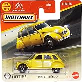 Matchbox - 1970 Citroen 2CV - MBX Road Trip 115/125 - JBR12 - Short Card - Duck Yellow - Superfast Lesney - Mattel 2025-1:64