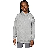 Nike Girls' Sportswear Club Fleece Oversized Pullover Hoodie