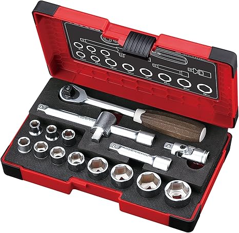 Amazon Co Jp Vessel ベッセル ソケットレンチセット No Hrw3002m W 規格 9 5mm 16点 1セット Diy 工具 ガーデン Amazon Co Jp Vessel ベッセル ソケットレンチセット No Hrw3002m W 規格 9 5mm 16点 1セット Diy 工具 ガーデン