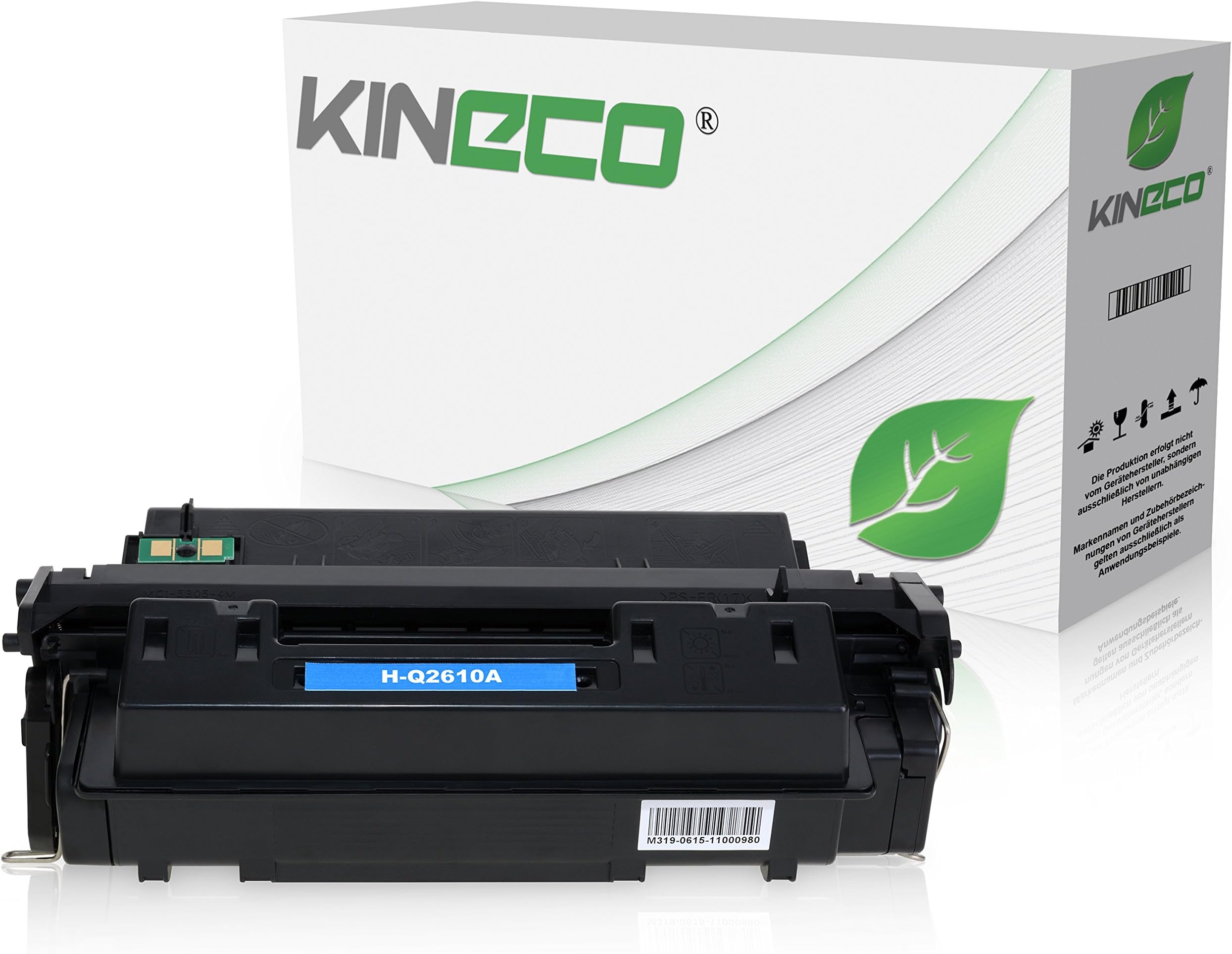 Kineco Toner kompatibel zu HP Q2610A LaserJet 2300DTN, 2300L, 2300N, 2300 Series - Schwarz 6.000 Seiten
