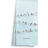 Sviojuce Christian Scripture Look at The Birds of The Air Kitchen Towels Decorative 16x24, Bible Verse Dish Towel Cloths Dishcloths Tea Towel, Matthew 6:26 Bathroom Hand Towel Decor