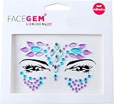 FACEGEM LONDON Face Gems Adhesive Glitter Jewel Tattoo 32 PCS view 2