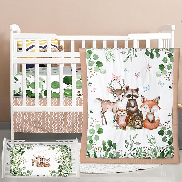 Woodland Nursery Decor Bedtime Originals Woodland Friends Gray