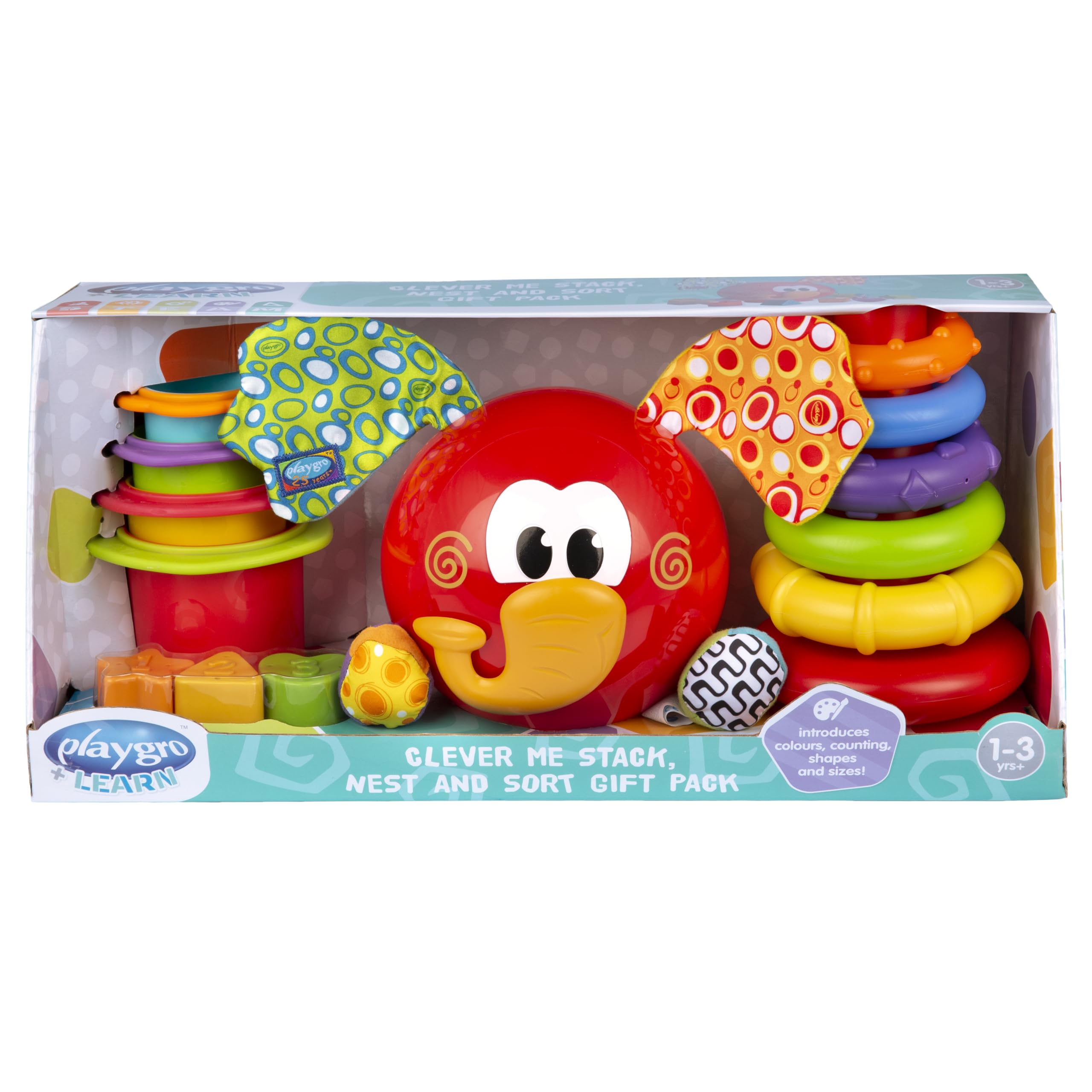 Playgro - Clever Me Stack Sort And Nest - (14088282)