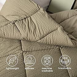 KASENTEX Winter Warmth Quilted Comforter Set Twin
