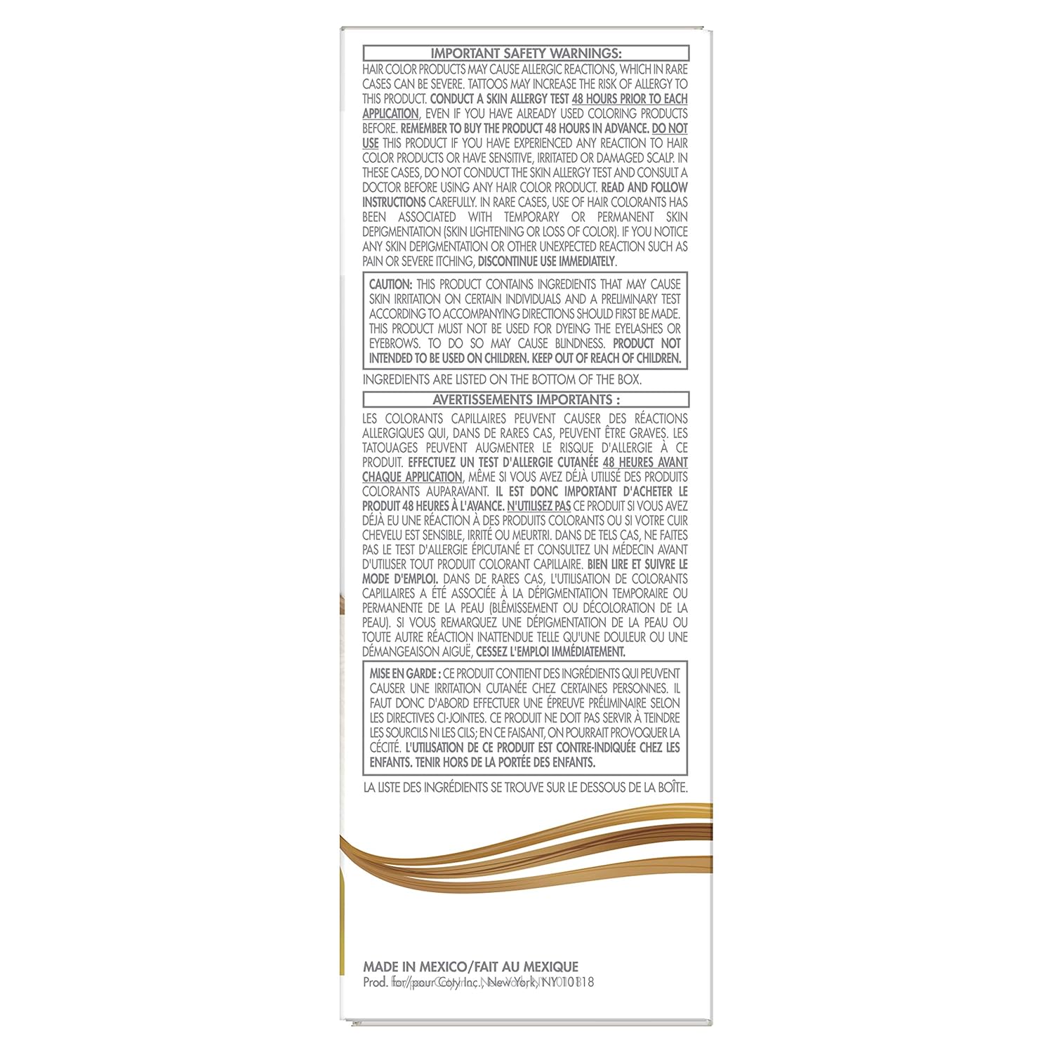 Clairol Nice'n Easy Original Permanent Hair Color, 8 Medium Blonde, 3 Count : Chemical Hair Dyes : Beauty