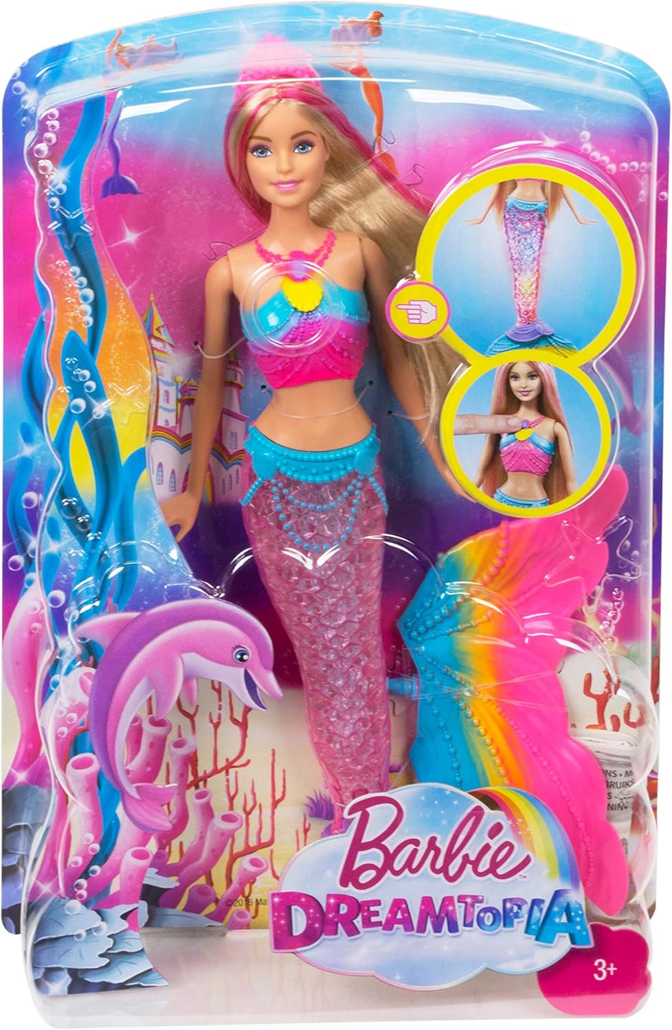 sirena arcoiris brillante