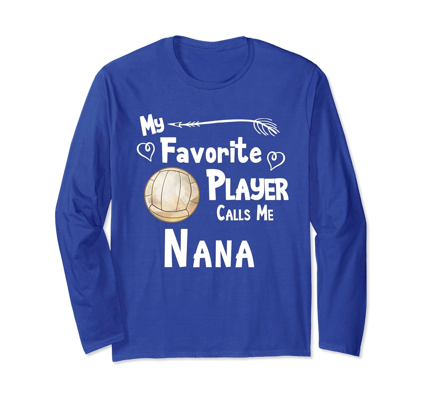 Volleyball Shirt My Favorite Player Calls Me Nana T Shirt Awarplus
