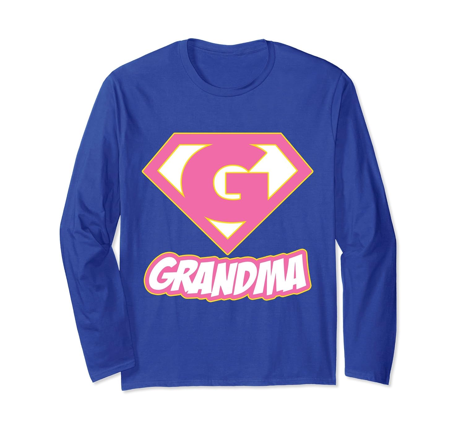 Super Grandma superhero what your superpower Long Sleeve-anz