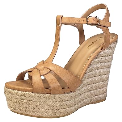 bamboo espadrille wedge