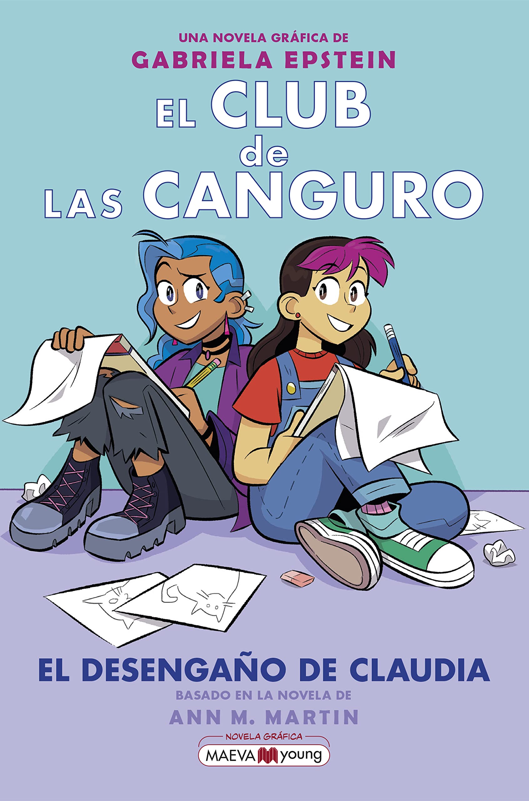 Portada de El Club de las Canguro 9: El desengaño de Claudia: El desengaño de Claudia (Novela gráfica)